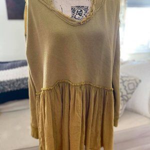 Free People Oversize Hooded Summer Dreams Pullover